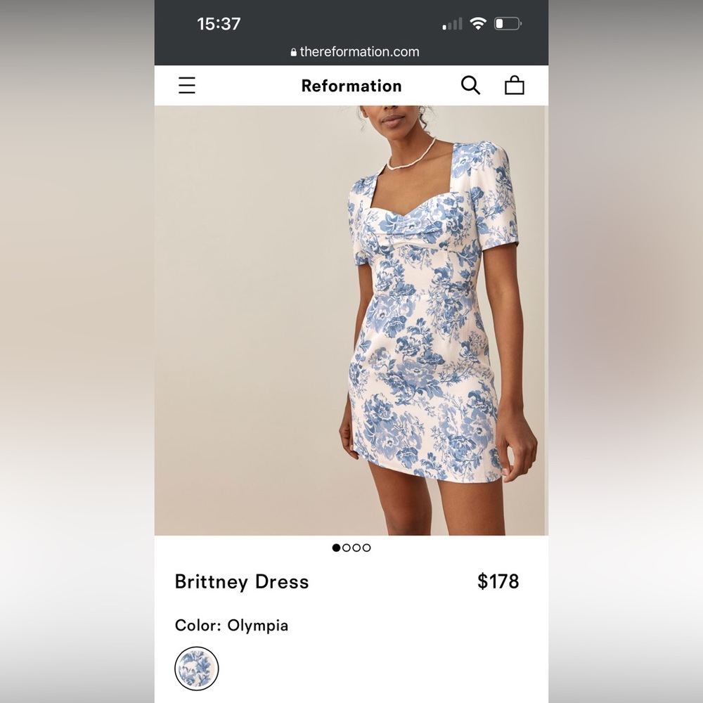 reformation Brittney Dress